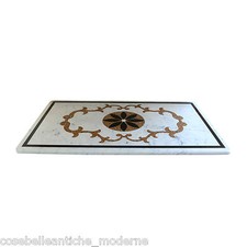 Table En Marbre Intarsie En Pierre Dure Design Classique