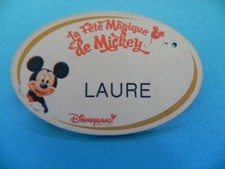 ?? NAMETAG NAME TAG DISNEYLAND PARIS / LAURE  ???????????????