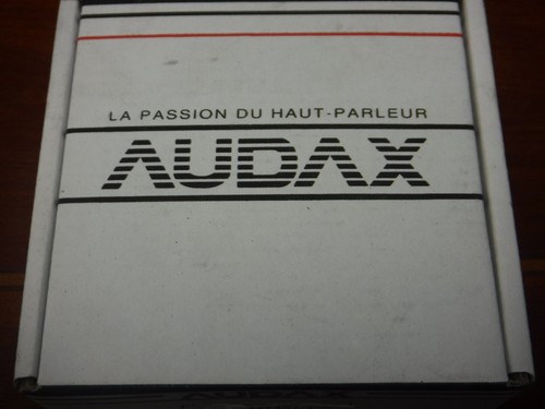 Paire audax haut - audax, haut-parleur