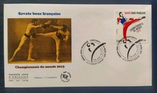 Enveloppe Premier Jour Timbre Boxe Française N° 4831 Obl Clermont Ferrand 2013