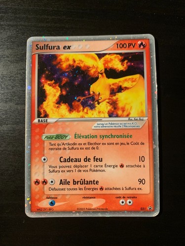 Carte pokémon sulfura ex - pokémon,