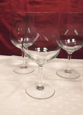 lot de 3 grands verres à Dégustation en cristal 19,2 cm