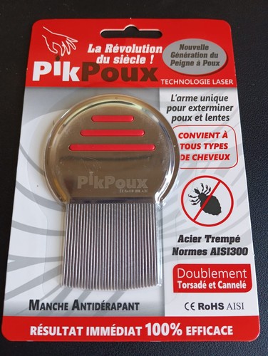 Peigne poux lentes neuf - peigne,