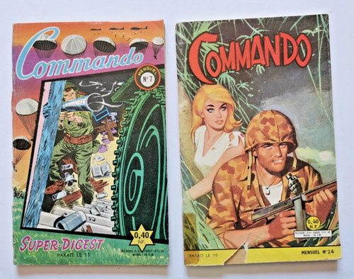 Lot commando 26 - 7,,