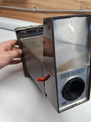 Vintage polaroid big shot - vintage,