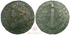France 2 sols au faisceau 1791 A Louis XVI TTB Pièce de monnaie Métal de cloche 