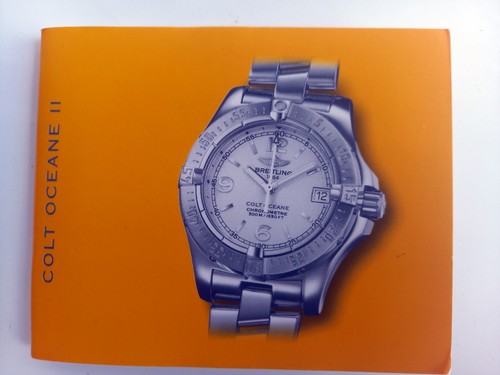 Notice breitling originale - notice,