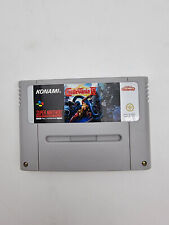 CASTLEVANIA IV SUPER NINTENDO PAL SANS BOÎTE D'OCCASION