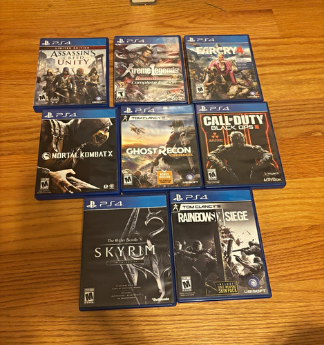 Ps4 lot games cases - lot,