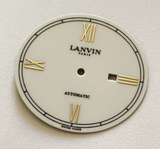 ETAT NEUF CADRAN DE MONTRE LANVIN AUTOMATIC @ LANVIN DIAL @ 31,8 MM * 28,7 MM