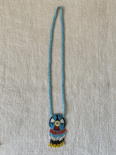 Collier perles ethnique