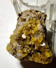 FLUORINE/FLUORITE QUARTZ  -