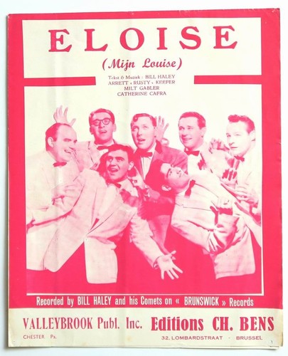 Partition vintage sheet music