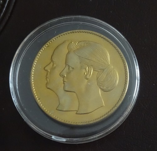 Pièce commémorative mariage - pièce,