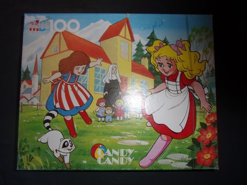 Jouet puzzle candy annee 80 - mb,