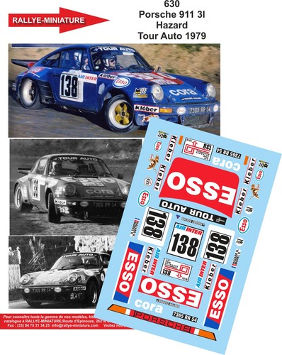 Decals ref 0630 porsche - ref,