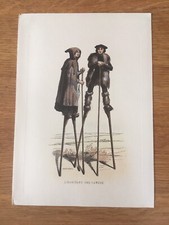  MENU AIR FRANCE Série Gravures anciennes - Bernard Gérard - HONG KONG / PARIS