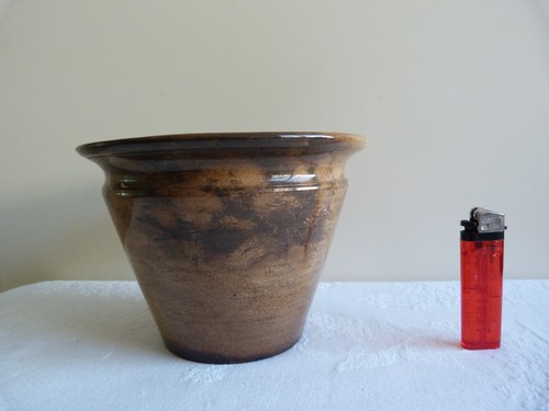 Ancien pot confit 13 cm - pot,
