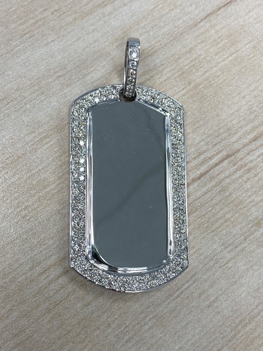 Homme diamant chien - 1.90, ct