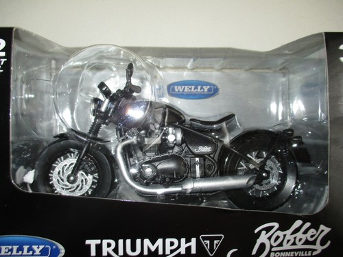 Miniature triumph bobber 12 - miniature, 1/12