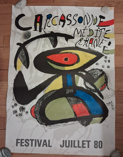 Affiche originale joan - affiche,