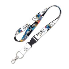 Brooklyn nets city lanyard - brooklyn,