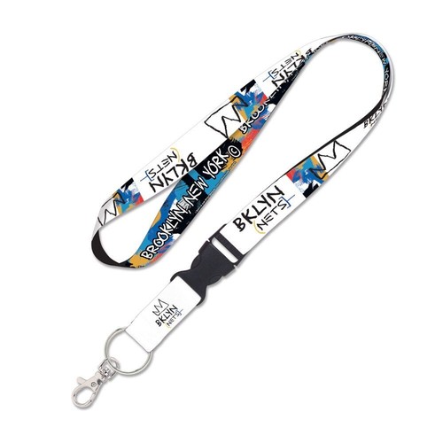 Brooklyn nets city lanyard - brooklyn,