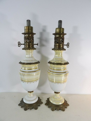 Paire lampes petrole - paire, de