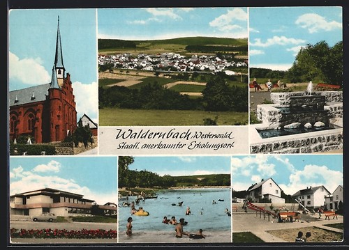 Carte postale waldernbach - carte, /