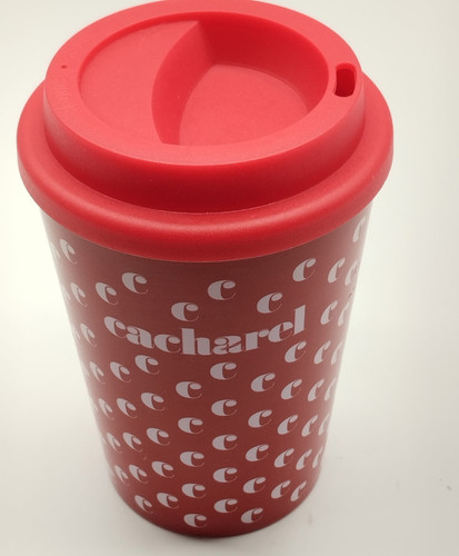 Mug gobelet rouge blanc - mug,