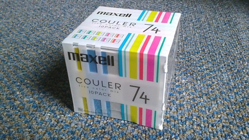 Minidisc maxell couler - maxell,