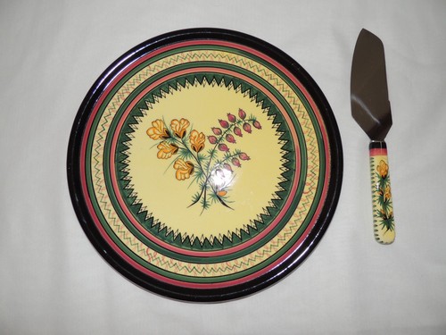 Ancien plat tarte et - a,