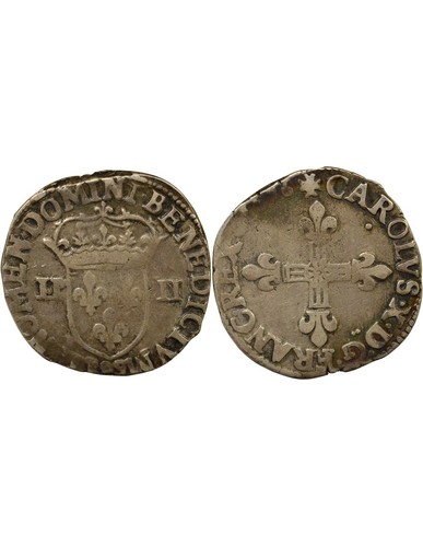 France henri 1 4 ecu - iv, 1/4