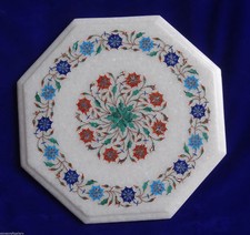 12 " Marbre Côté Café Table