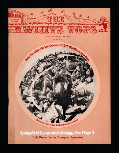 White tops circus magazine - tops,