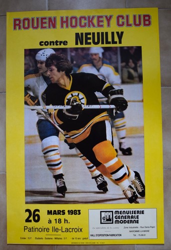 Affiche rouen hockey club - rouen,