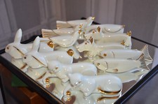 12 PORTE-COUTEAUX ZOOMORPHE EN