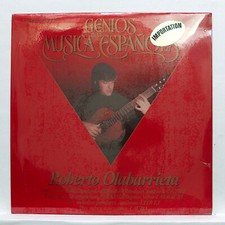 ROBERTO OLABARRIETA guitar pieces ⸺ ZACOSA spanish LP STILL SEALED
