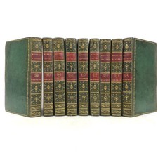 Bel rel. HISTOIRE DES QUADRUPÈDES 1792 Buffon GRAVURES XVIIIe 9 Vol.