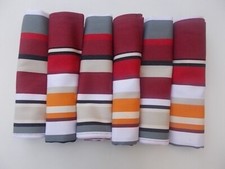6  Serviettes de table basque