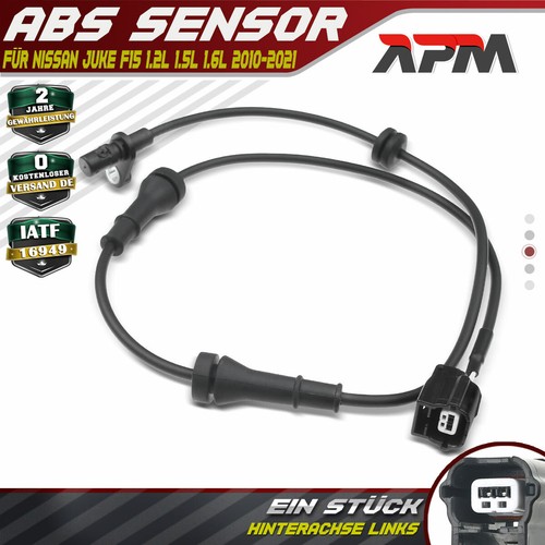 Capteur abs vitesse - abs, arrière