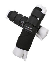 Guêtres d'écurie avec cotons incorporés