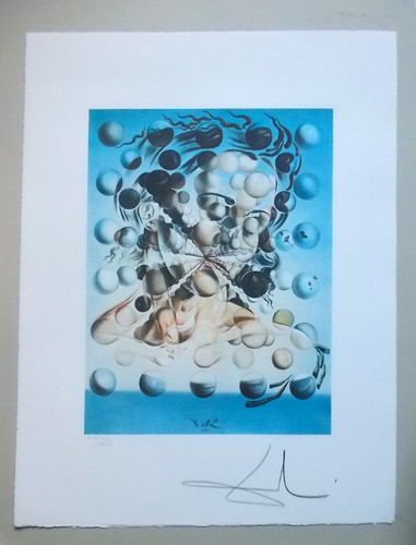 Lithographie salvador dali - lithographie,,