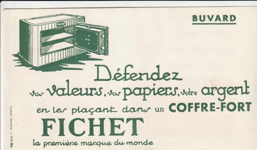 P111 ancien buvard - ancien,