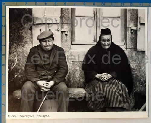 Vieux couple breton - , michel