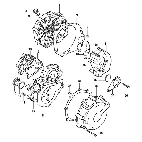 Suzuki gsx 750 2000 - gsx-r, kit