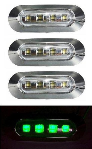 Led côté vert 24v - x,