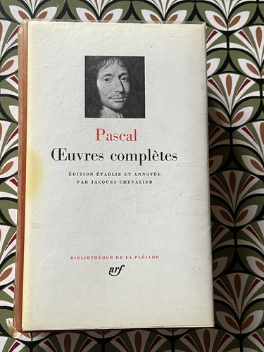 Livre pascal oeuvres - livre,