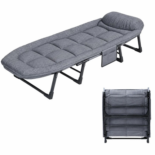 Portable folding patio - folding, chaise