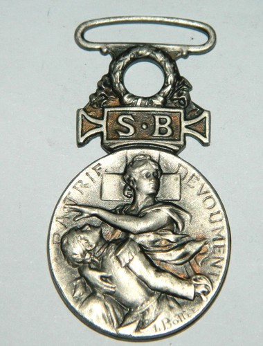 Module médaille croix rouge - module,